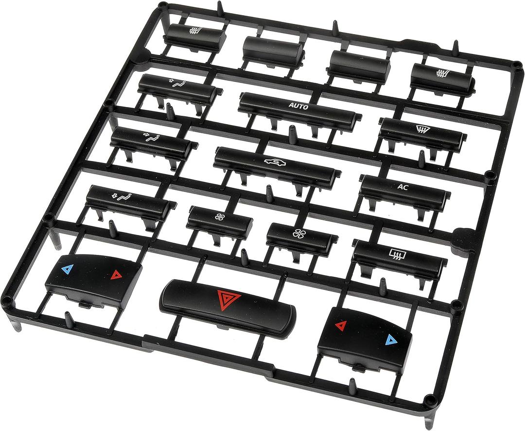 Dorman 76833 HVAC Control Button Kit Compatible with Select Saab Models