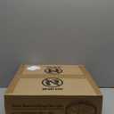 LEDIARY 15.7" Modern Ceiling Fans with Lights and Remote, Dimmable Low Profile Ceiling Fan, Flush Mount Ceiling Fan, Stepless Color Temperature Change and 6 Speeds - White