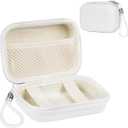 Ainiv Digital Camera Case Compatible with CAMKORY/for KODAK PIXPRO/for Lecran/for VAHOIALD/for Canon IXUS 285 HS (White-small)