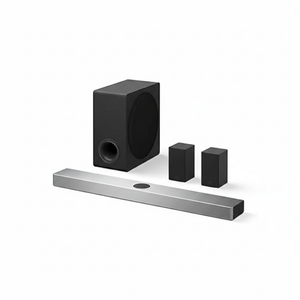 LG S80TR 5.1.3 ch. OLED evo TV Matching Home Theater Soundbar with Rear Surround Speakers and Wireless Subwoofer, Wow Orchestra, Dolby Atmos, WOWCAST Built-in (2024 Model)