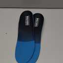 Plantar Fasciitis Insoles for Men Women - Orthotics Inserts, Shoe Insoles Arch Support Flat Feet Inserts Work Boot Insoles for Standing All Day (Mens 9-9 1/2 | Womens 11-11 1/2) (Blue)