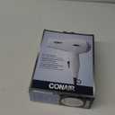 Conair Hair Dryer, 1875W Mid-Size Blow Dryer, White (1 Count (Pack of 1))