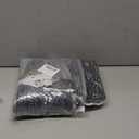 Xtrend 8 Packs 18 Inch Box Braids Crochet Hair 144 Strands Pre-looped Medium Bohemian Braids Hair Black Grey Synthetic Braiding Hair Extension for Women (1BGrey#)