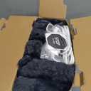 Heated Throw Blanket, Faux Fur Cozy Heating Blanket with Overheat Protection, 1/2/4/6/8 Hours Auto-Off 10 Heat Level, Machine Washable (50x60 Inches, Darkgrey)