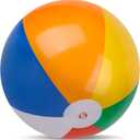 LovesTown 33Inch Large Beach Balls, Inflatable Pool Ball for Summer Beach Swimming Pool Party (Medium)