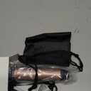 1 Inch Dual Voltage Ceramic Curling Iron with Keratin & Argan Oil, Mini Hair Curler, Travel Size with Storage Bag
