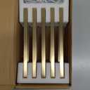 TUNNY 10 Pack Classic Cabinet Handles-5"/128mm Screw Spacing Champagne Bronze Furniture Hardware Handles for Kitchen Cabinets Bedroom Cabinet Pull