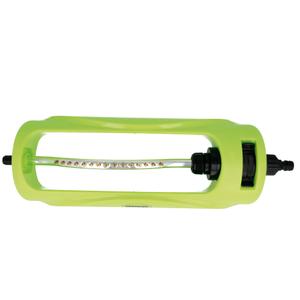 Oscillating Sprinkler 18 Holes | Large Coverage 8-15M Rectangular Spray | Automatic Rotation Water Sprinkler for Lawns/Gardens/Farming | Sturdy Plastic & Aluminum Alloy