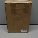 Yatmung 2 Pack - 2.5 Gallon Motion Sensor Bathroom Trash Can - Slim Smart Trash Cans - Skinny Trash Bin with Lid - Electric, Narrow, Plastic, Auto Open - Small Automatic Garbage Can (Grey)