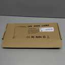 LED Desk Lamp with Clamp, Eye-Caring Clip on Lights for Home Office, 3 Modes 10 Brightness, Long Flexible Goose-Neck, Metal, Swing Arm Architect Task Table Lamps with USB Adapter, Black