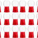 Amosfun Mini Gumball Machine Candy Dispenser 24Pcs Plastic Twist Vending Machines for Party Favors Easter Decorations 2.79 X 2.75 X 1.37 Inches