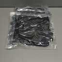 3 x AURUZA Winter Gloves Men Women, Zipper Cycling Gloves Touch Screen, Windproof Warm Gloves Cold Weather, Anti-Slip Sports Gloves for Cycling Driving Running Hiking Climbing Skiing Sports (X-Large, Black)