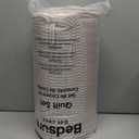 Bedsure Quilts Queen Size - Queen Quilt Bedding Set Bedspread Coverlet Comforter, Lightweight Corduroy Pattern Bedspread, 3-Piece Set with 90"x96" Coverlet & 2 Pillow Shams, All-Season Soft Microfiber (07 - Linen (Contrast Border))