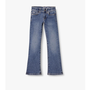 Amazon Essentials Girls' Slim Boot-Cut Stretch Jeans (32W x 30L)