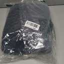 3pcs minimalist thickened flannel non slip sofa cushions, Dark Grey (28x28)