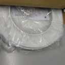 D-Neo Elongated Closed-Front Toilet Seat with Soft Close