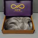 Platinum Blonde Synthetic Lace Front Wig,13x4 HD Lace Layered Wave Glueless Wigs for Women Daily Use 26IN