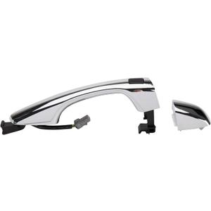 TRQ Front Right Exterior Door Handle Passenger Side Compatible with 2013-2018 Hyundai Santa Fe Santa Fe Sport 2019 Santa Fe XL
