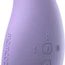 Momcozy Warming Lactation Massager 2-in-1, Soft Breast Massager for Breastfeeding, Heat + Vibration Adjustable for Clogged Ducts, Improve Milk Flow, Lilac