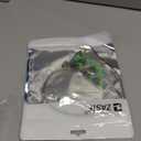 ZASIE Carolina Rigs for Fishing- 12 Inch Steel Fishing Leaders with Fishing Weight, Pre Rigged Carolina Rigs with Fishing Weight 1/6oz, 1/4oz, 1/2oz, 10 Pcs