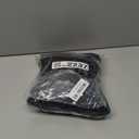 Horse Slinky Hood with Zipper, Stretch Spandex Sleazy Hood for Mane Protection, Breathable Horse Neck Cover for Show Prep, Braids Saver, Sleek Grooming Under Blanket Use (Black, Medium)