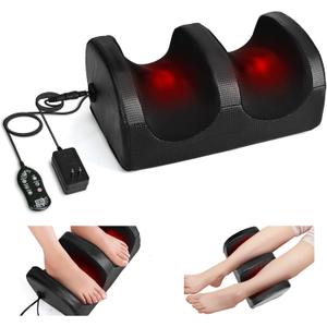 Mawuye Foot Massager,Foot Massager Machine with Massage Roller,Open Design for Breathable & Clean, and Pain Relief, Relax for Home or Office