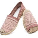 HEAWISH Ballet Flats for Women Loafer Slip on Shoes,Breathable Womens Shoes Dressy Casual Espadrilles for Women Rope Loafer Flats, size 8