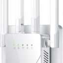 WiFi Extender Signal Booster, Strongest Wireless Router Amplifier w/Ethernet Port,Mesh Wi-Fi Repeater Support 99% Devices,1-Tap Setup