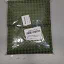 TSUTOMI Soft Waffle Weave Euro Shams Pillow Covers 20" x 36" 2 Pack, No Insert, Breathable Skin-Friendly Euro Throw Pillow Covers for Bed Couch Sofa, Green