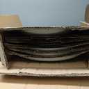 Amazon Basics Dinnerware Set, Microwave and Dishwasher Safe, Service for 6, 18-Piece Complete Kitchen, Plates, Dishes, Bowls, White Porcelain Coupe