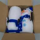 TURNMEON Hanukkah Decorations - 2 Pack Chanukah Plush Snowman Doll Hold Menorah & Dreidel,Hanukkah Gnomes Home Indoor Holiday Party Decor Chanukah Ornaments Table Hanukkah Gift Idea