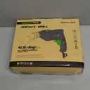 GALAX PRO 4.5Amp 0-3000RPM Corded Hammer Drill, 5pcs Bit, Hammer and Drill 2 Functions in 1 with 12 Variable Speed, 1/2 Inch Keyed Metal Chuck, 360Rotating Handle