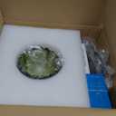 ILLMTW Glass Floor Lamp for Living Room,Bedroom,Gold Mid Century Modern Standing Lamp with Remote,Dimmable Brass Tall Lamp Vintage Tulip Green Arc Flower Floor Light Boho Bohemian