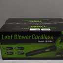 Leaf Blower Cordless, 650CFM Electric Leaf Blowers with 2 x 5.2Ah Batteries and Charger, 3 Speed Modes, 1 x Adjustable Shoulder Strap, Powerful Blowers for Lawn Care, Patio, Dust, Blowing Leaves