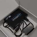 1x4 HDMI Splitter, 1 in 4 Out HDMI Splitter Audio Video Distributor Box Support 3D & 4K x 2K Compatible for HDTV, STB, DVD, PS3, Projector Etc, Duplicate/Mirror Screen Only (Not Extend)