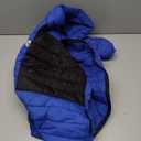 Lovelonglong Dog Coat Dog Warm Jacket, 4 Legs Covered Waterproof Windproof Reflective Warm Dog Vest, Zippered Adjustable Outdoor Dog Snow Jacket for Small Medium Large Dogs Blue XXXL 