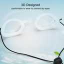 Dry Eyes Releif Sleep Mask, Transparent Sleep Mask for Dry Eyes, Sleep Masks for C Pap Users