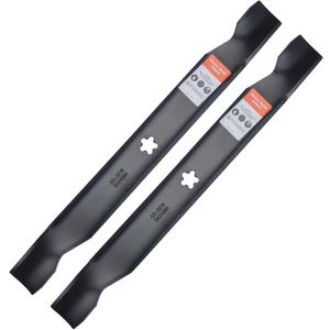 42 Inch Mower Blades for Craftsman LT1000 LT2000 T110 YT3000 138971 532138971 Poulan Pro 42" Deck Riding Mower Lawn Tractor PP19A42 Husqvarna YTH18542 (5 Point Star)