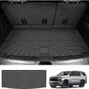 Cartist Cargo Liner for Chevy Tahoe/GMC Yukon 2021-2025 2026 (Not for Yukon XL), All Weather Cargo Mats for Tahoe Accessories, Heavy Duty TPE Behind The 3rd Row Trunk Mat, Car Accessories