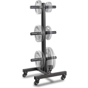 Marcy Olympic Weight Plate Tree for 2-Inch Plates Weight Storage Rack