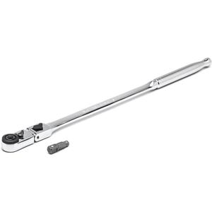 GEARWRENCH 1/4" Drive 72 Tooth Quick Release Locking Flex Slim Head Ratchet, 12" - 81030