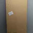 Faux Leather Storage Ottoman with Bins - Brown Foot Rest Bench, Max 660lbs, End of Bed or Living Room