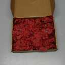 20 Pcs Dark Red Hydrangea Artificial Flowers Bulk, Faux Hydrangea Flowers Heads, Artificial Fake Silk Hydrangea Flowers with Stems, Red Flowers Artificial for Decoration Wedding Dcor