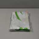 HQM Green Lucky Clover St Patricks Day Shower Curtain for Bathroom Decor Green Lucky Clover Shamrock Funny Cute Dwarf Golden Coins Rainbow Bathroom Decor Fabric with 12 Hooks 72" x 72"