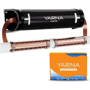 YARNA Capacitive Electronic Water Descaler Whole House Solution - No-Salt Softener System, Reduces Limescale Effects and Mineral Buildup - Model CWD230, Compatible with Pipes Up of to 2 Inches YARNA Capacitive Electronic Water Descaler Whole House Solution - No-Salt Softener System, Reduces Limescale Effects and Mineral Buildup - Model CWD230, Compatible with Pipes Up of to 2 Inches