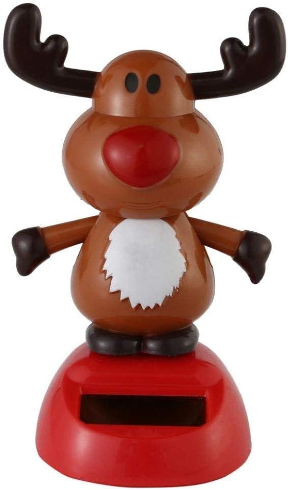 Solar Dancing Toy Christmas Theme Figure Bobble Head Toy Dancing Swinging Animated Bobble Dancer Toy for Party Ornament, Home Desk Decoration - #8