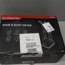 Dr. Prepare Boot Dryer Shoe Dryer, Glove Dryer & Boot Warmer with Heat Blower, Adjustable Extension Tubes, 6 Timer Settings for Work Boots, Ski Boots, Sneakers, Gloves, Hats, Sock