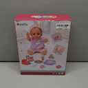 Baby Doll with Accessories Set, Baby Dolls Set for Toddler Girls 3-5 6-12, Baby Doll Playset, Baby Dolls for 5 Year Old Girls, Baby Doll Toys Pretend Play Toy(Backpack)