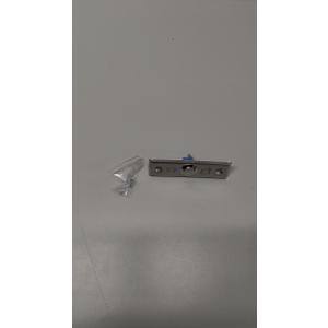 uxcell Push Button Release Switch Door Access Control System Stainless Steel Panel 92mmx28mm DC 12V 3A Silver Tone