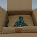 Sungmor Heavy Duty Cast Iron Potted Plant Stand, 24.2" Tall Metal Plant Stand, Vintage & Rustic Style Flower Stand Indoor Outdoor Garden Table, Decorative Flower Pot Holder for Balcony Patio